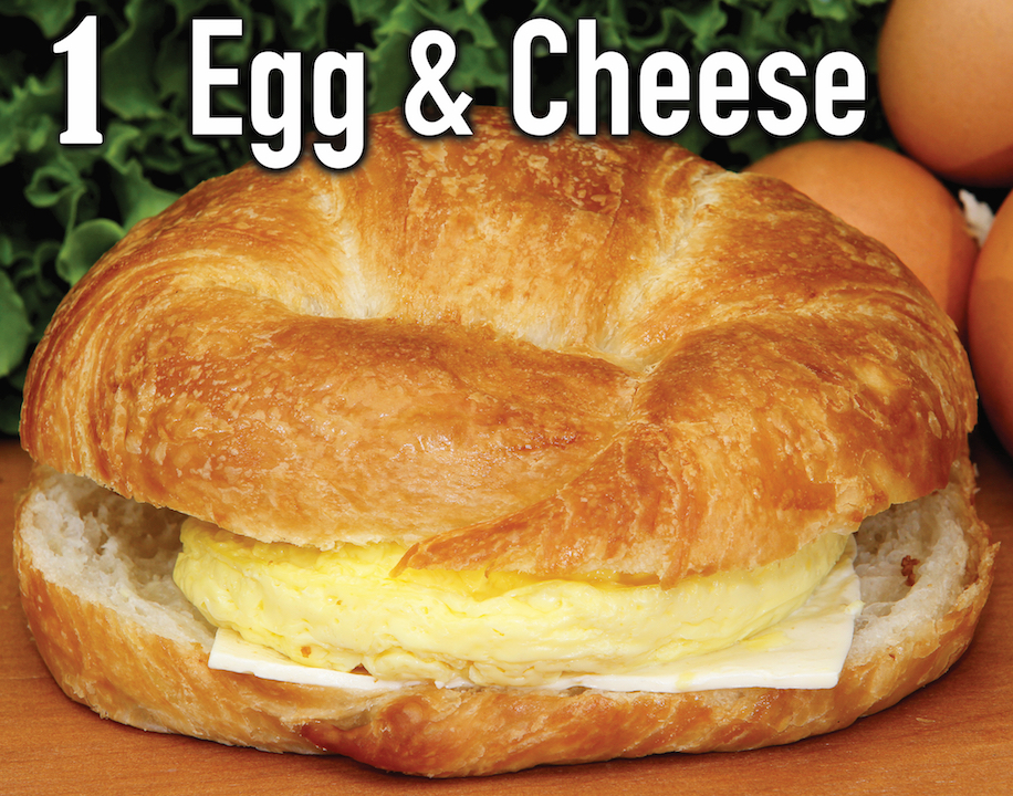 Order 1. Egg & Cheese Sandwich food online from Evergreen Donut store, San Jose on bringmethat.com