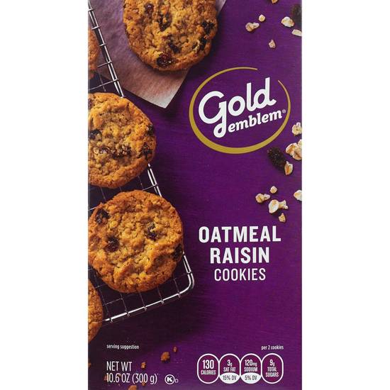 Order Gold Emblem Oatmeal Raisin Cookies  food online from Cvs store, FAIR OAKS on bringmethat.com