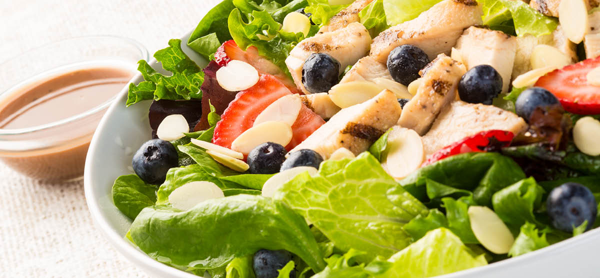 Order Berry Chicken Almond Salad food online from Earl Of Sandwich store, Los Angeles on bringmethat.com
