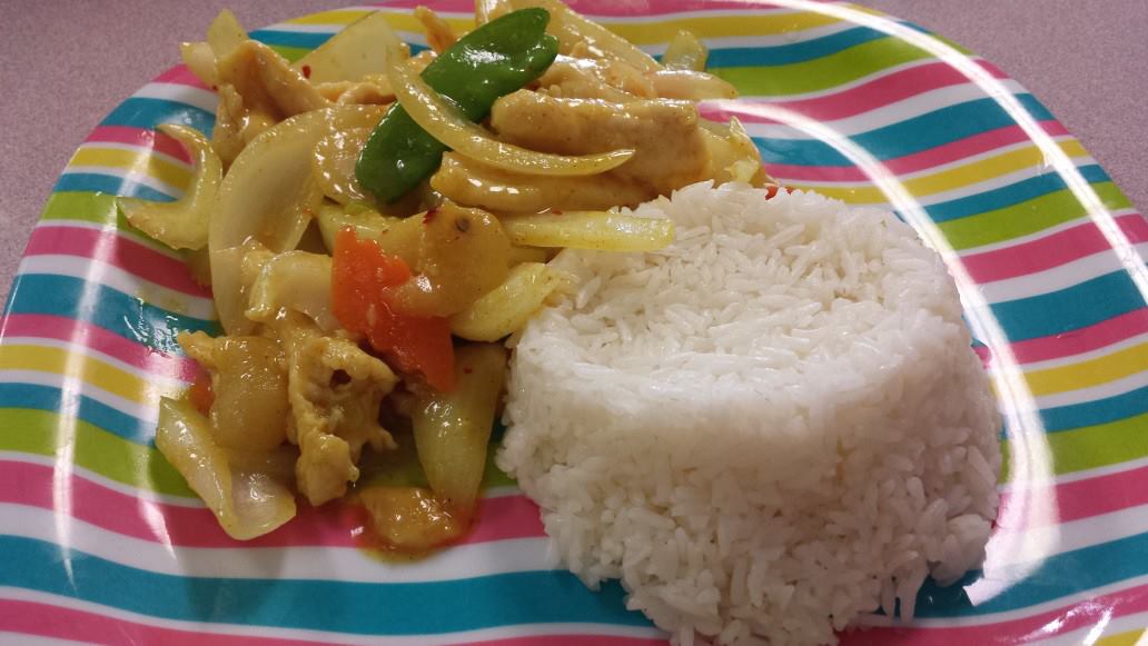Order 62. Curry Chicken food online from Wah Sing store, Mahwah on bringmethat.com