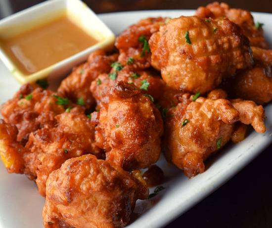 Order Sweet Corn Fritters food online from The Griffon Gastropub store, East Aurora on bringmethat.com
