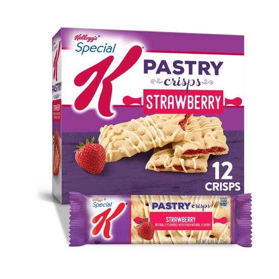 Order Kellogg's Special K Pastry Crisps, Strawberry, 12ct 5.28oz food online from Cvs store, SAINT CLAIR SHORES on bringmethat.com