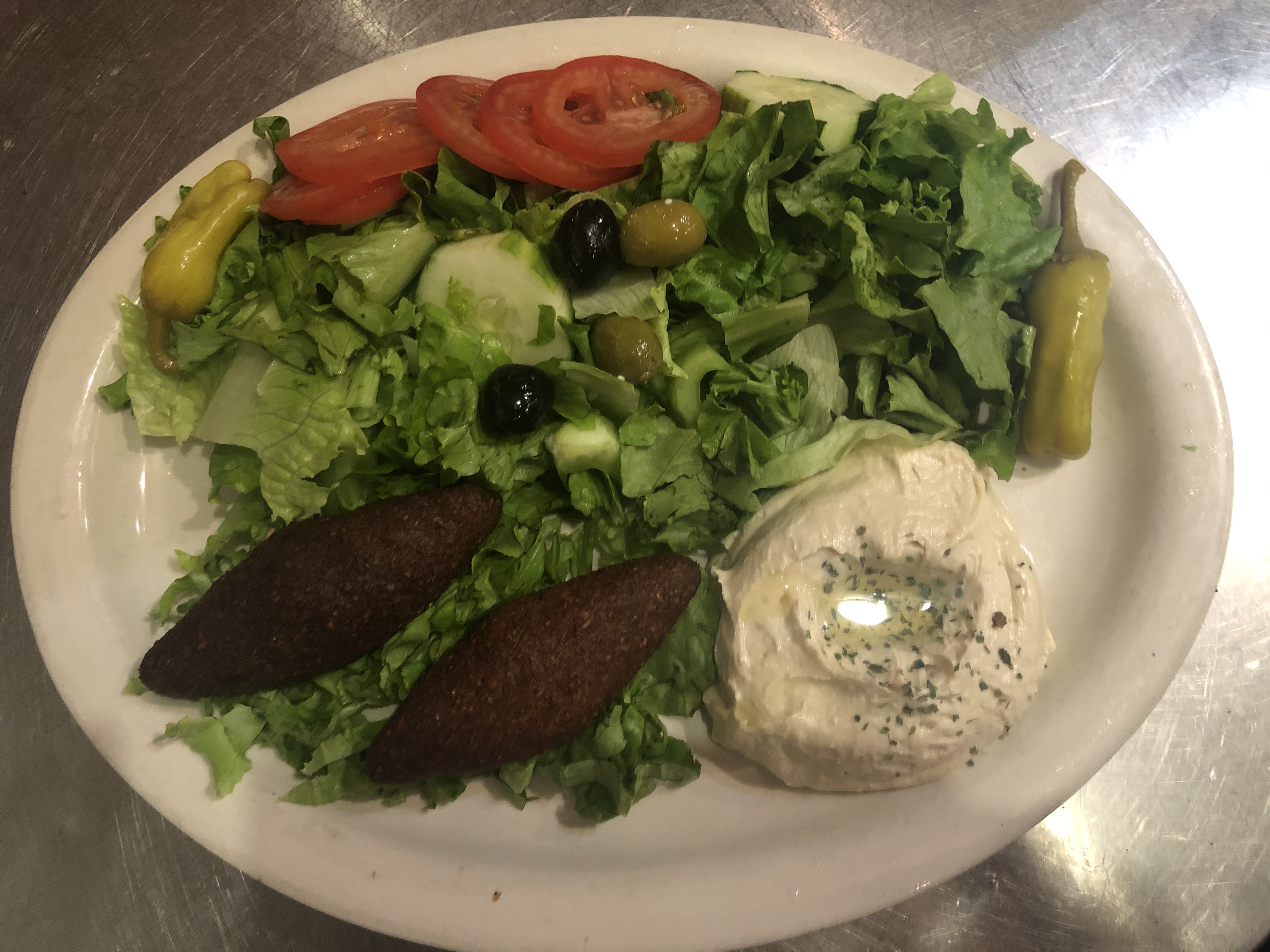 Order Lebanese Trio food online from Andys Mediterranean Grille store, Cincinnati on bringmethat.com