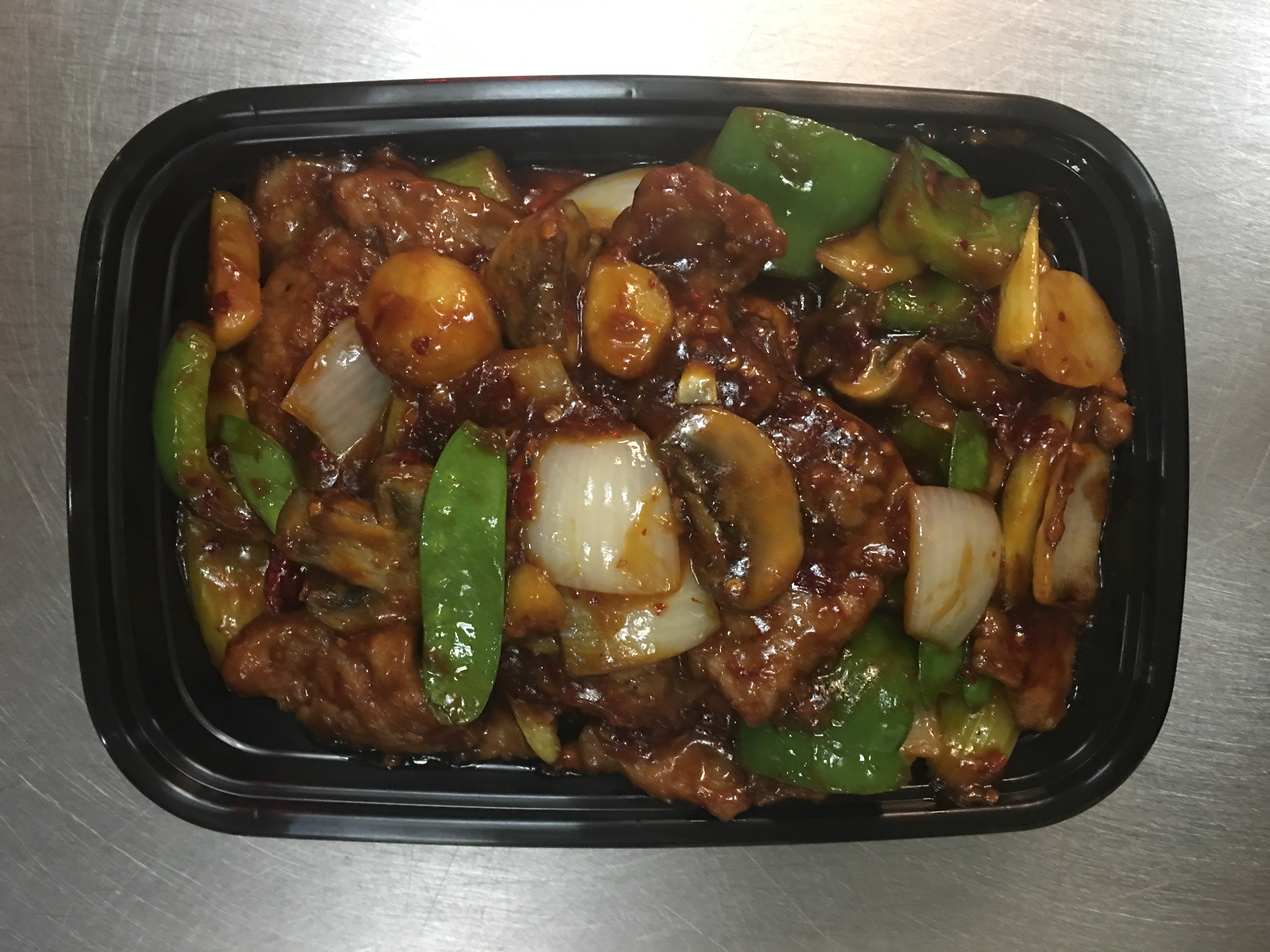Order Szechuan Beef food online from Lucky Dragon Restaurant store, Lynn on bringmethat.com