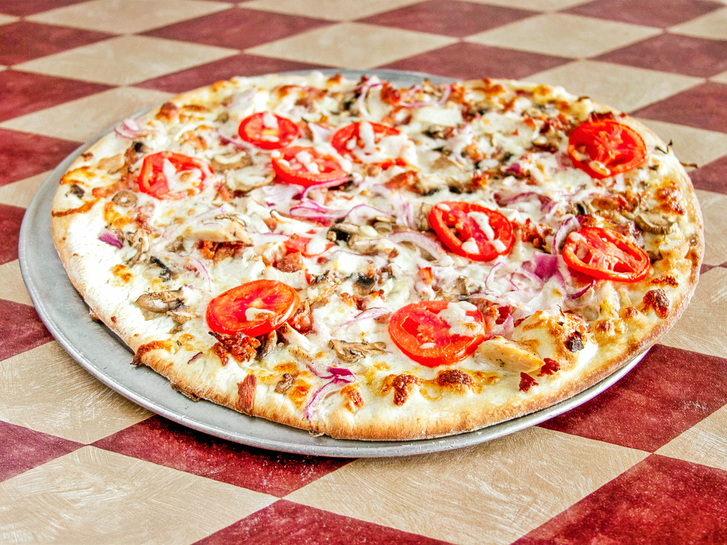 Order Chicken Ranch Pizza food online from Crepizza store, Charleston on bringmethat.com