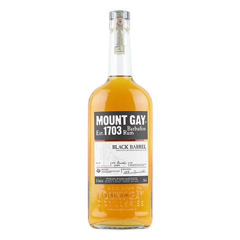 Order Mount Gay Black Barrel Rum 750 ml. food online from Village Wine & Spirits store, Ventura on bringmethat.com