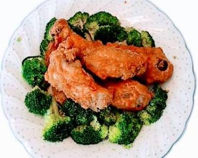 Order Fried Chicken Wings (6 pcs) food online from Wok Express store, Maryland Heights on bringmethat.com