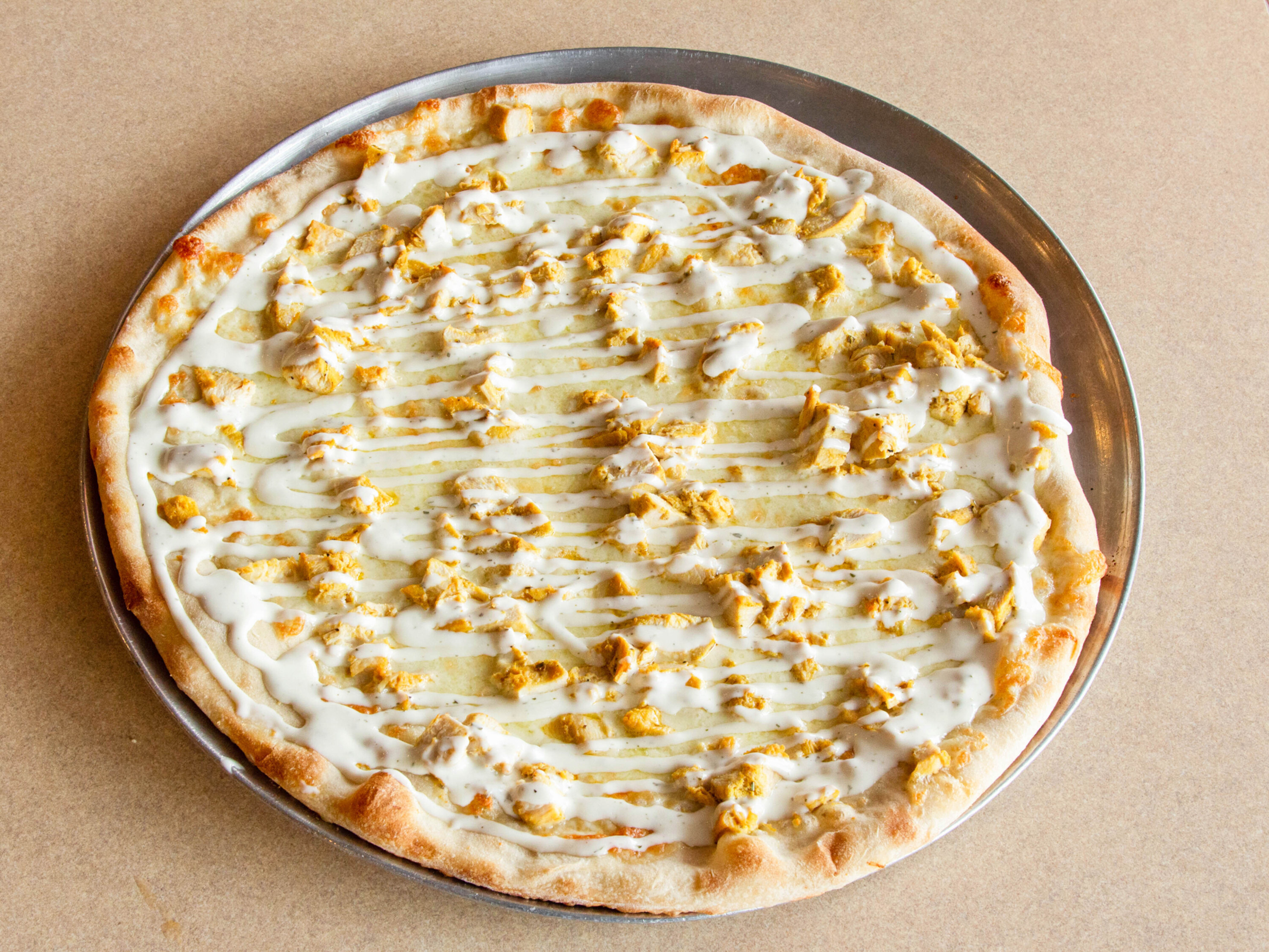 Order 16" Chicken Ranch Pizza food online from Fortunato Brothers Pizza store, Edgewood on bringmethat.com