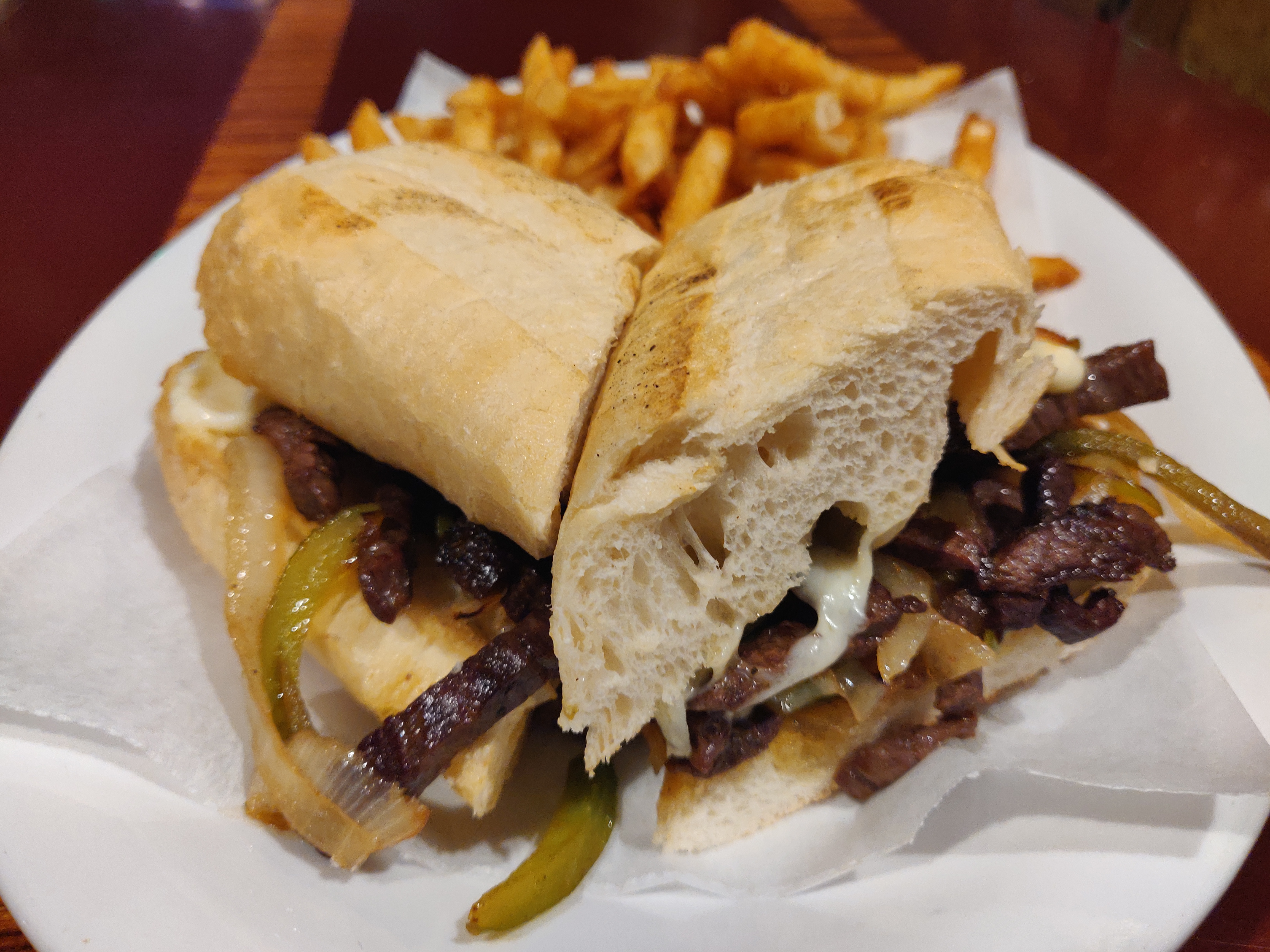 Order Philly Cheese Steak Sandwich food online from El Ranchito store, Chicago on bringmethat.com