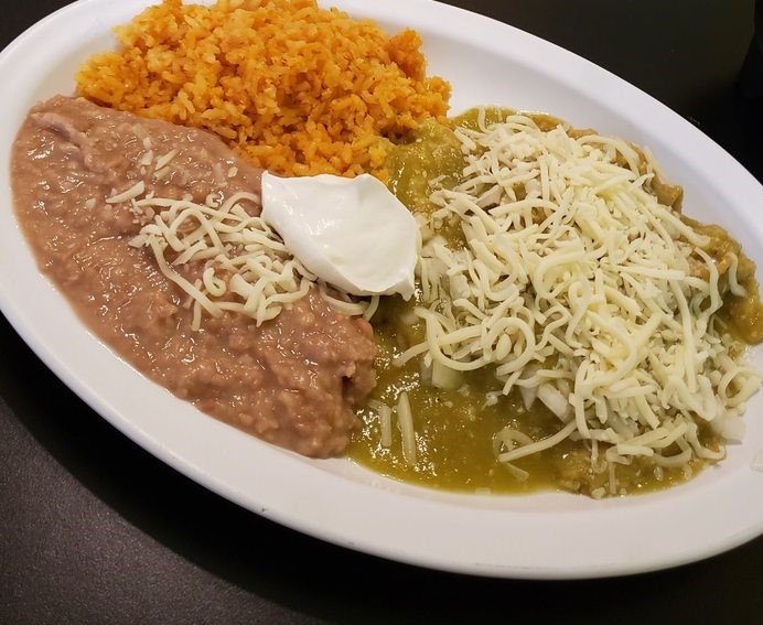 Order Green Chilaquiles food online from Toritos Mexican Grill store, San Diego on bringmethat.com
