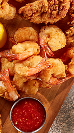 Order Calabash Jumbo Shrimp Platter food online from Fatz Cafe store, Aiken on bringmethat.com