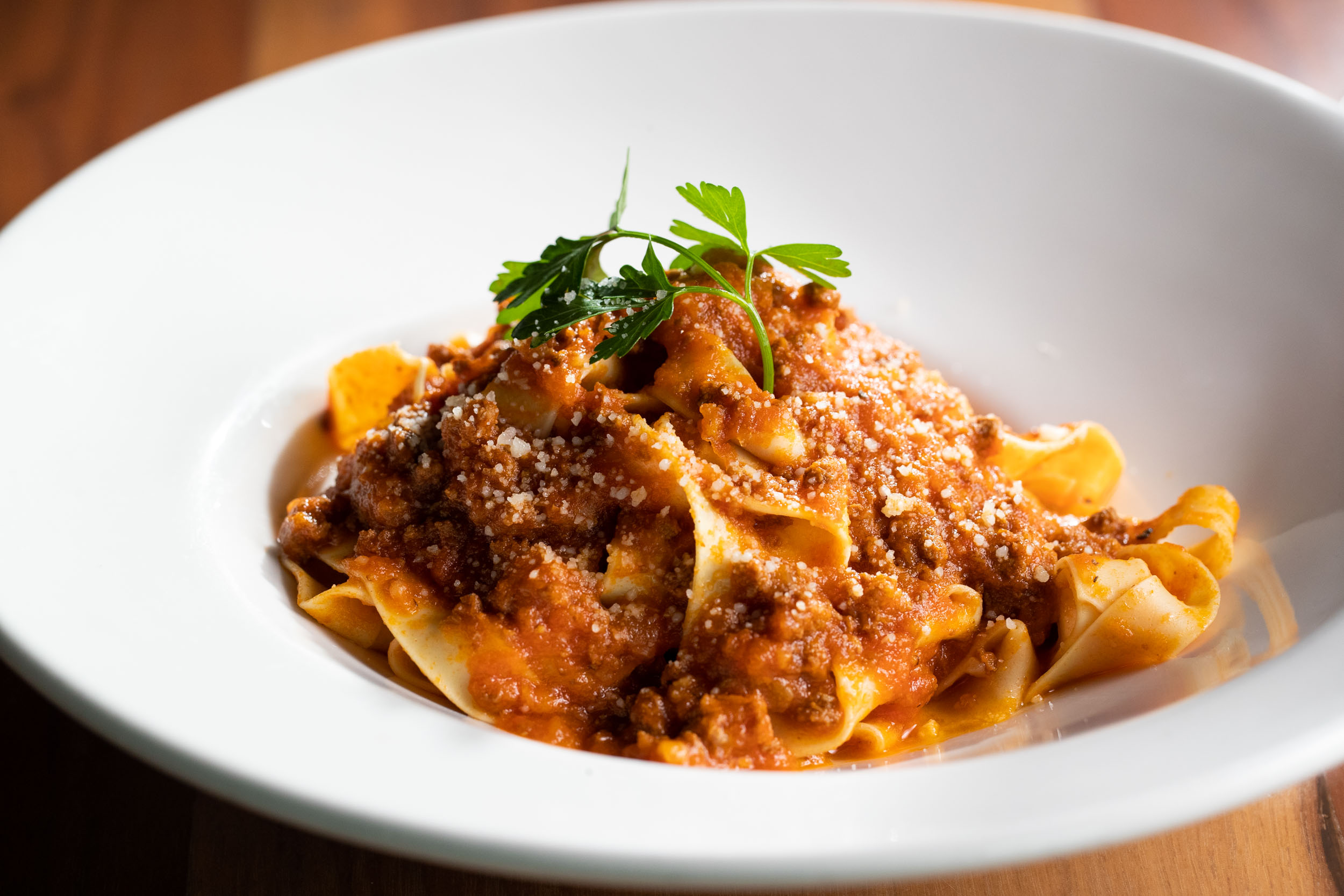 Order Pappardelle alla Bolognese food online from Radici store, Hermosa Beach on bringmethat.com