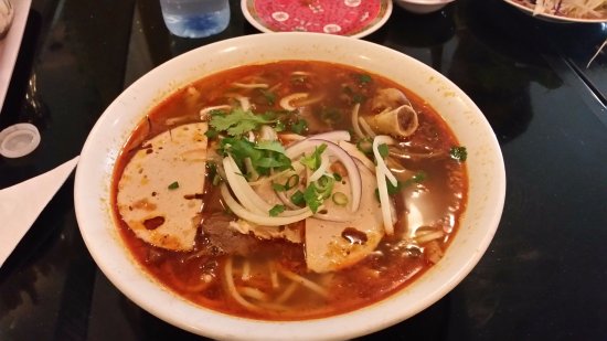 Order Pork Sausage Spicy Noodles Soup food online from Hello Vietnam Pho&Roll store, Scottsdale on bringmethat.com