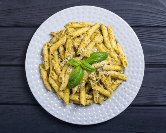 Order Pesto Pasta food online from The Burger Co store, Fremont on bringmethat.com