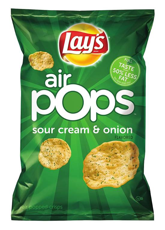 Order Lay's Air Pops Sour Cream And Onion food online from Lone Star store, Sunnyvale on bringmethat.com