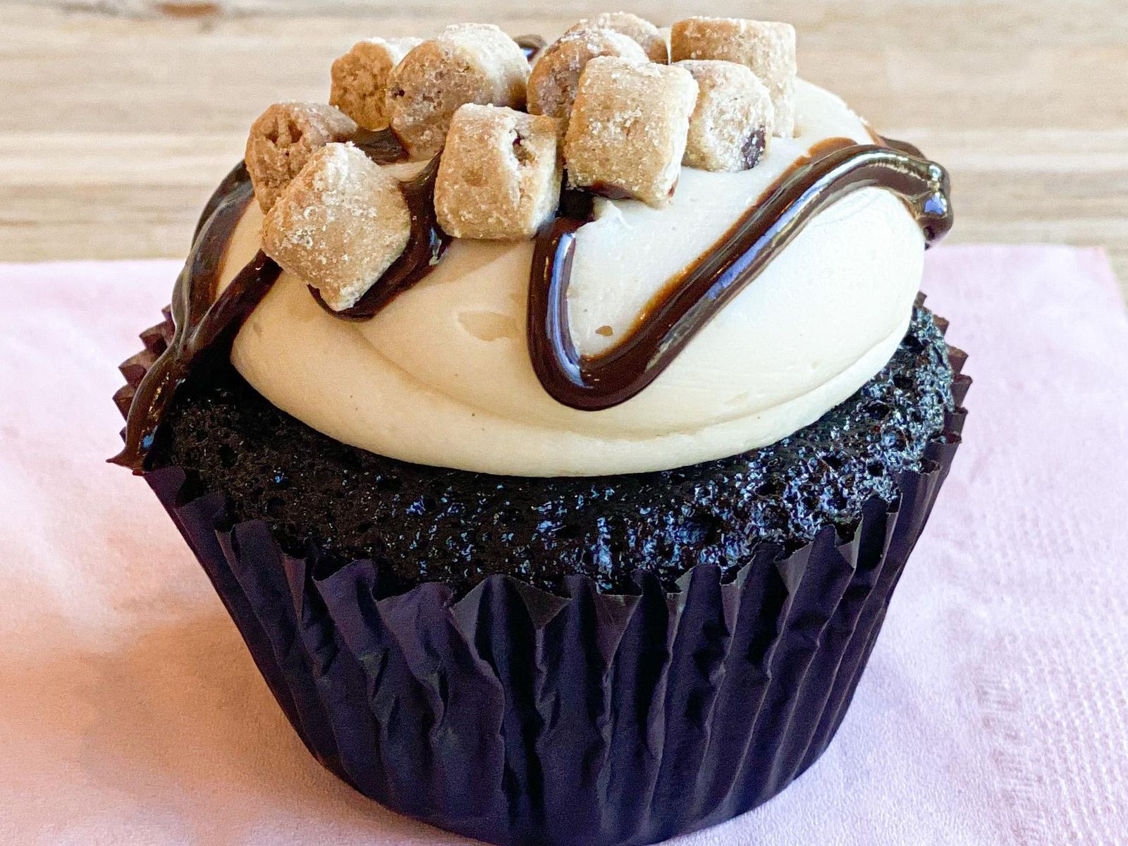 Order Double Chocolate Chip Cookie Dough food online from Lancaster Cupcake store, Lancaster on bringmethat.com