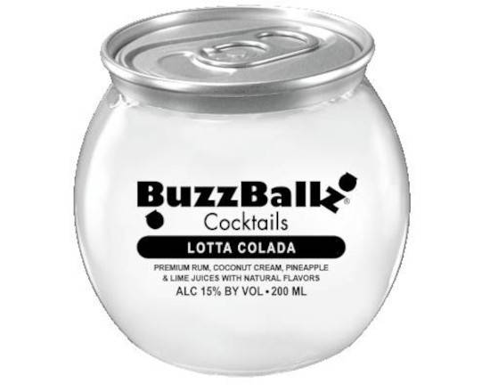 Order buzzballz lotta colada 200ml food online from Windy City Liquor Market store, El Cajon on bringmethat.com