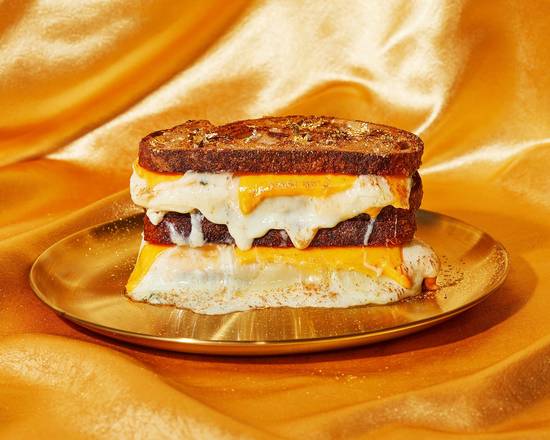 Order Lucky 7 Seven Cheese Grilled Cheese food online from Grilled Gold store, Goleta on bringmethat.com