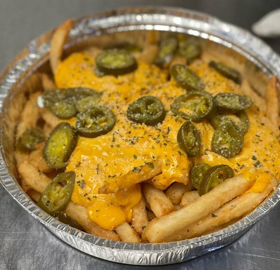 Order Nacho Fries food online from The Pizza Cutters store, Syracuse on bringmethat.com