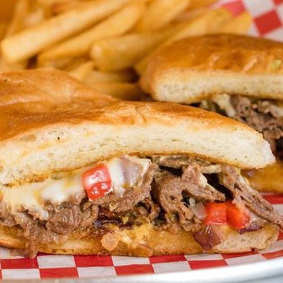 Order The 76er Sandwich food online from Hall Of Flame Burgers store, San Francisco on bringmethat.com