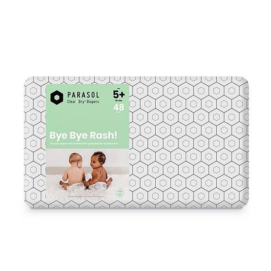 Order Parasol Clear+Dry™ Size 5 48-Count Natural Disposable Diapers food online from Buybuy Baby store, Snellville on bringmethat.com