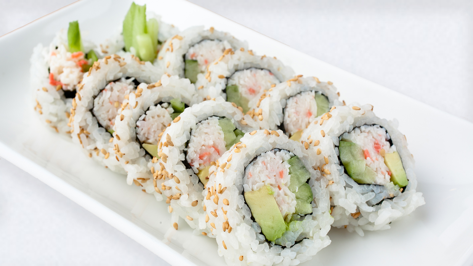 Order California Roll - 10 pcs food online from SanSai Japanese Grill store, Chatsworth on bringmethat.com