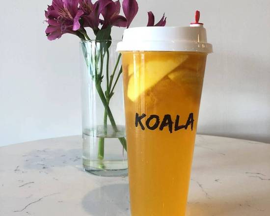 Order Pineapple Green Tea  food online from Koala Tea & Coffee store, East Lansing on bringmethat.com