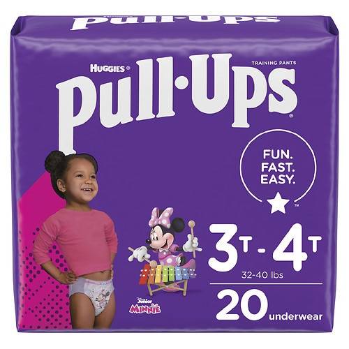 Order Huggies Pull-Ups Girls' Potty Training Pants Size 5 3T - 4T - 20.0 ea food online from Walgreens store, CHATSWORTH on bringmethat.com