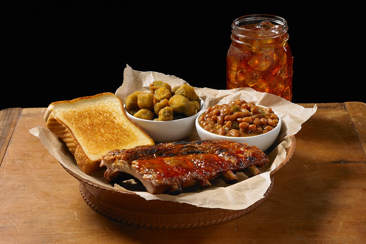Order RIBS BASKET food online from Shane's Rib Shack store, Cleveland on bringmethat.com