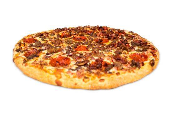 Order Meat Lovers Pizza 14" food online from Geno's Pizza & Cheesesteaks store, Gilbert on bringmethat.com