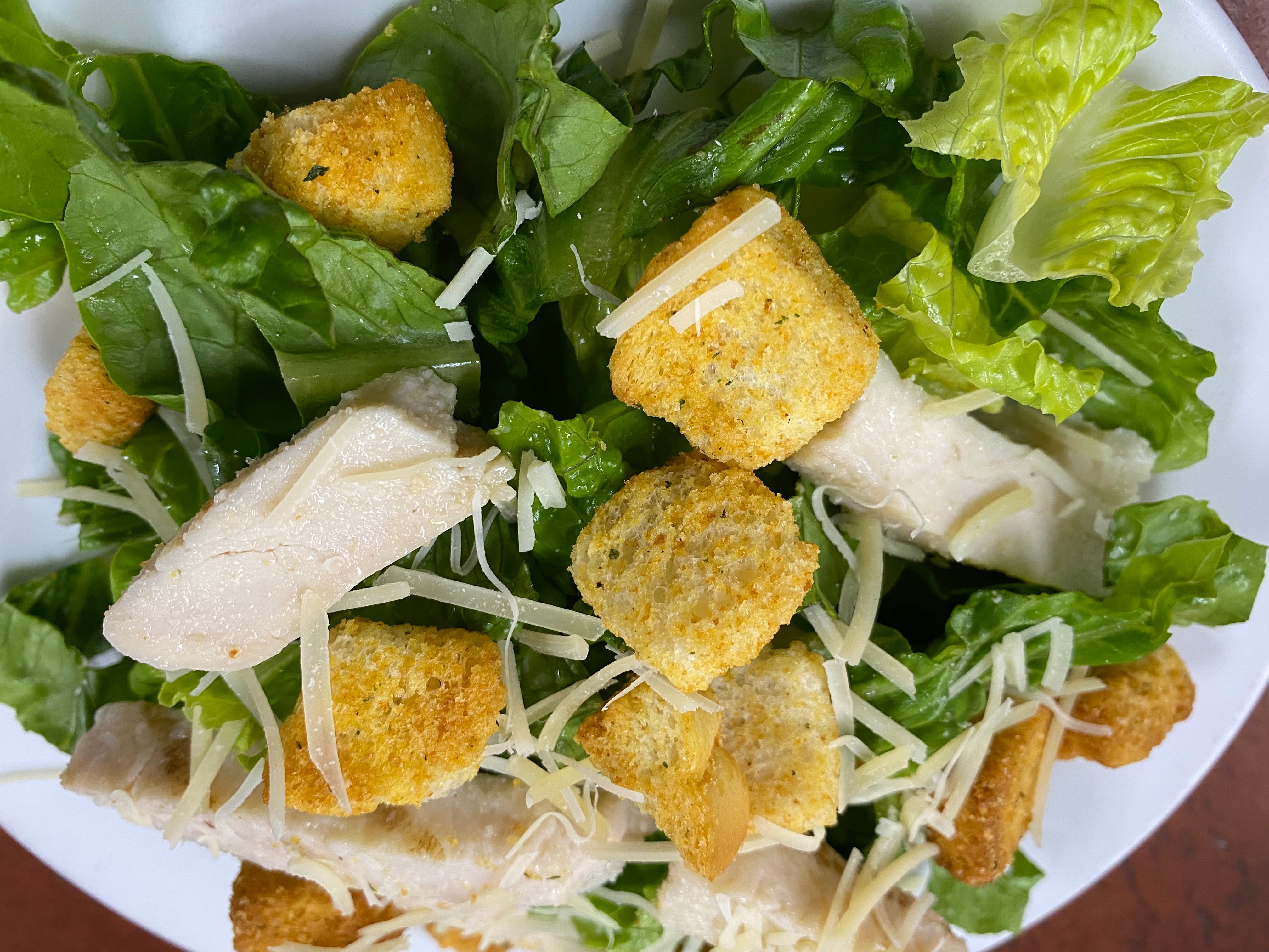 Order Caesar Salad with Chicken - Small food online from Domino's Pizza store, Newark on bringmethat.com