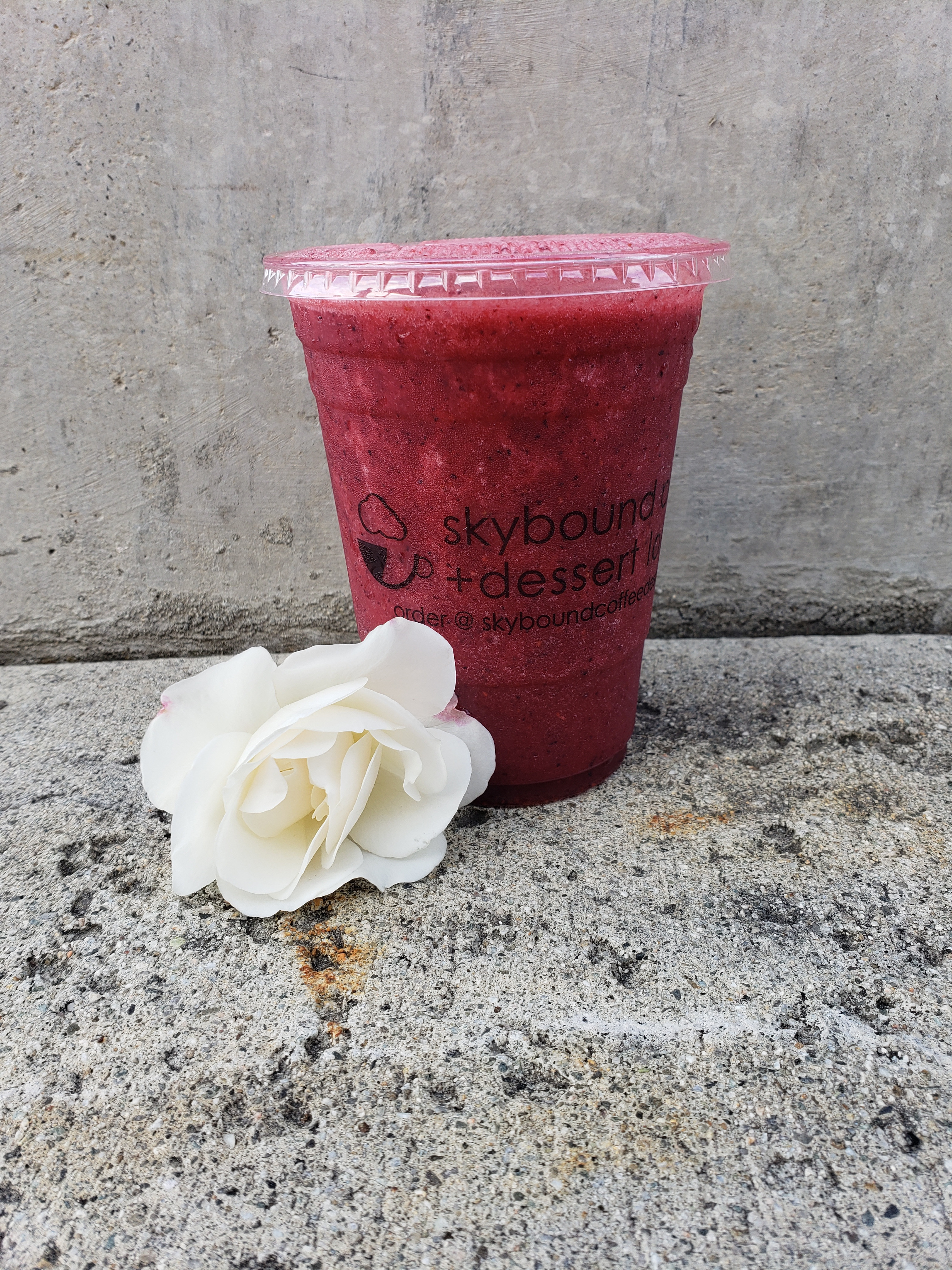 Order Tartberry Smoothie food online from Skybound Coffee + Dessert Lounge store, Vista on bringmethat.com