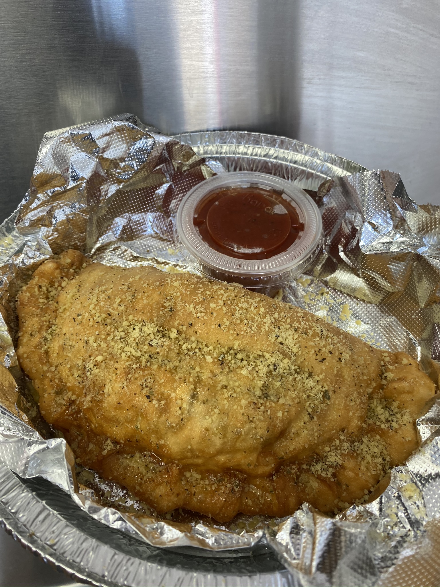 Order Build Your Own Fried Calzone food online from Dayton Street Eats store, Kettering on bringmethat.com