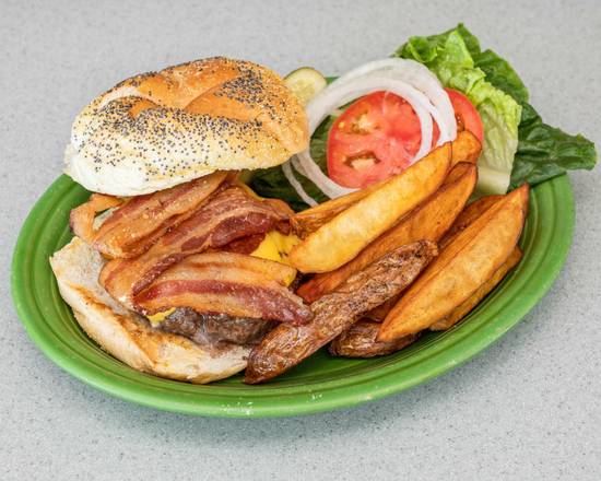 Order American Burger food online from Fairway Restaurant store, Sagaponack on bringmethat.com