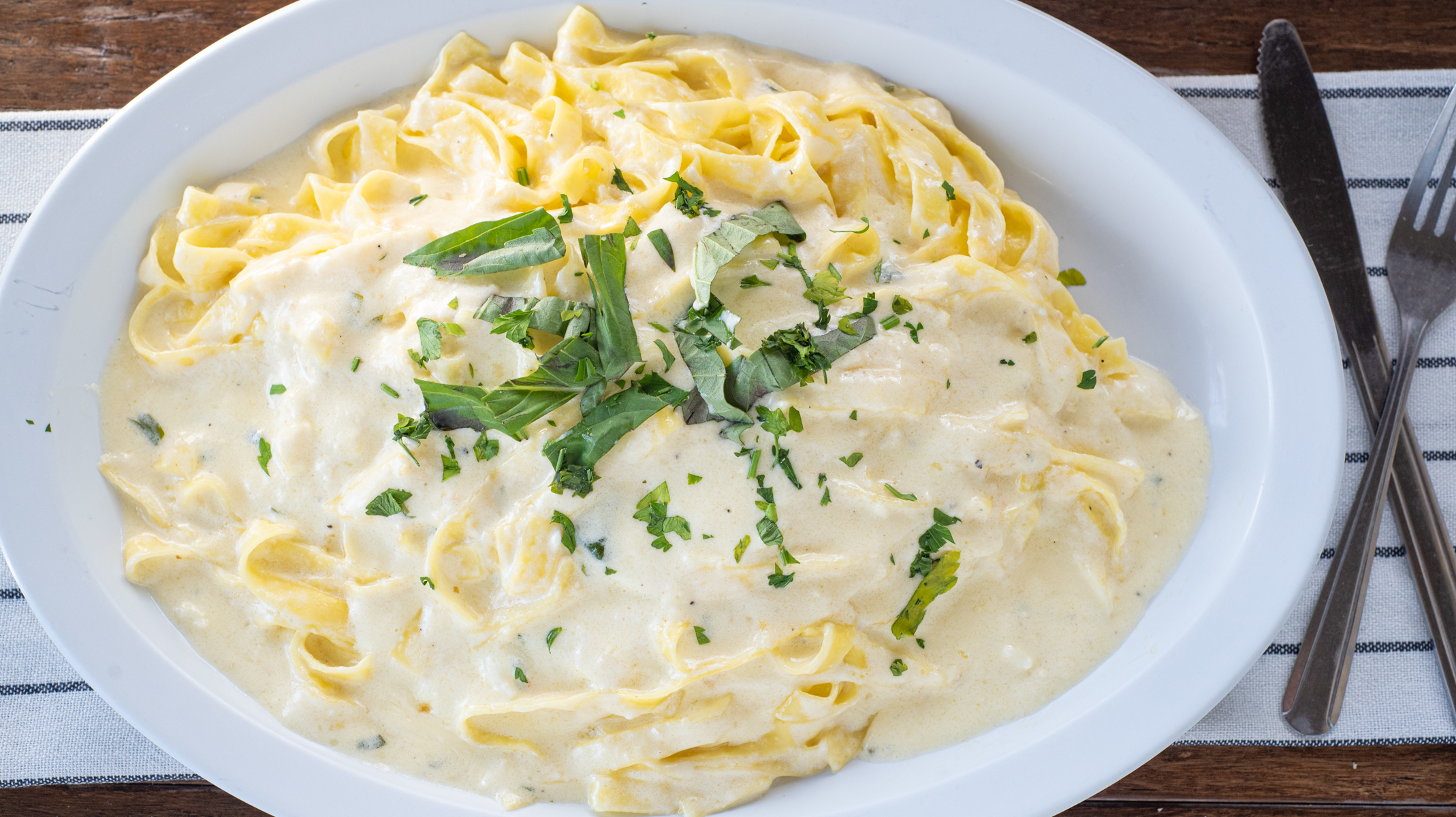 Order Pasta Alfredo food online from Westover Pizza store, Stamford on bringmethat.com