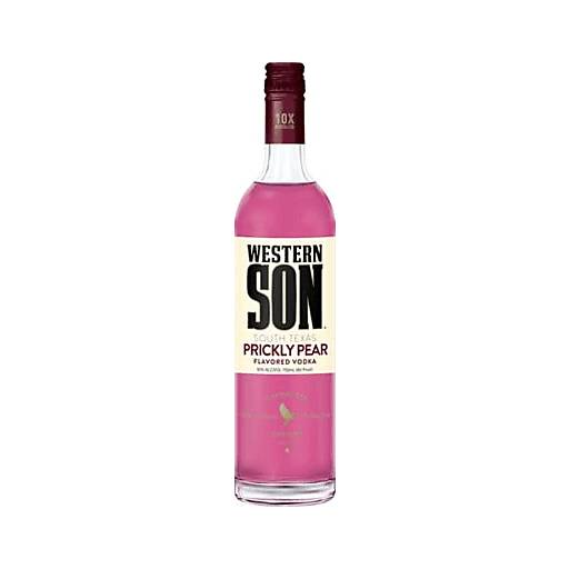 Order Western Son Prickly Pear Vodka (750 ML) 128442 food online from BevMo! store, Paso Robles on bringmethat.com