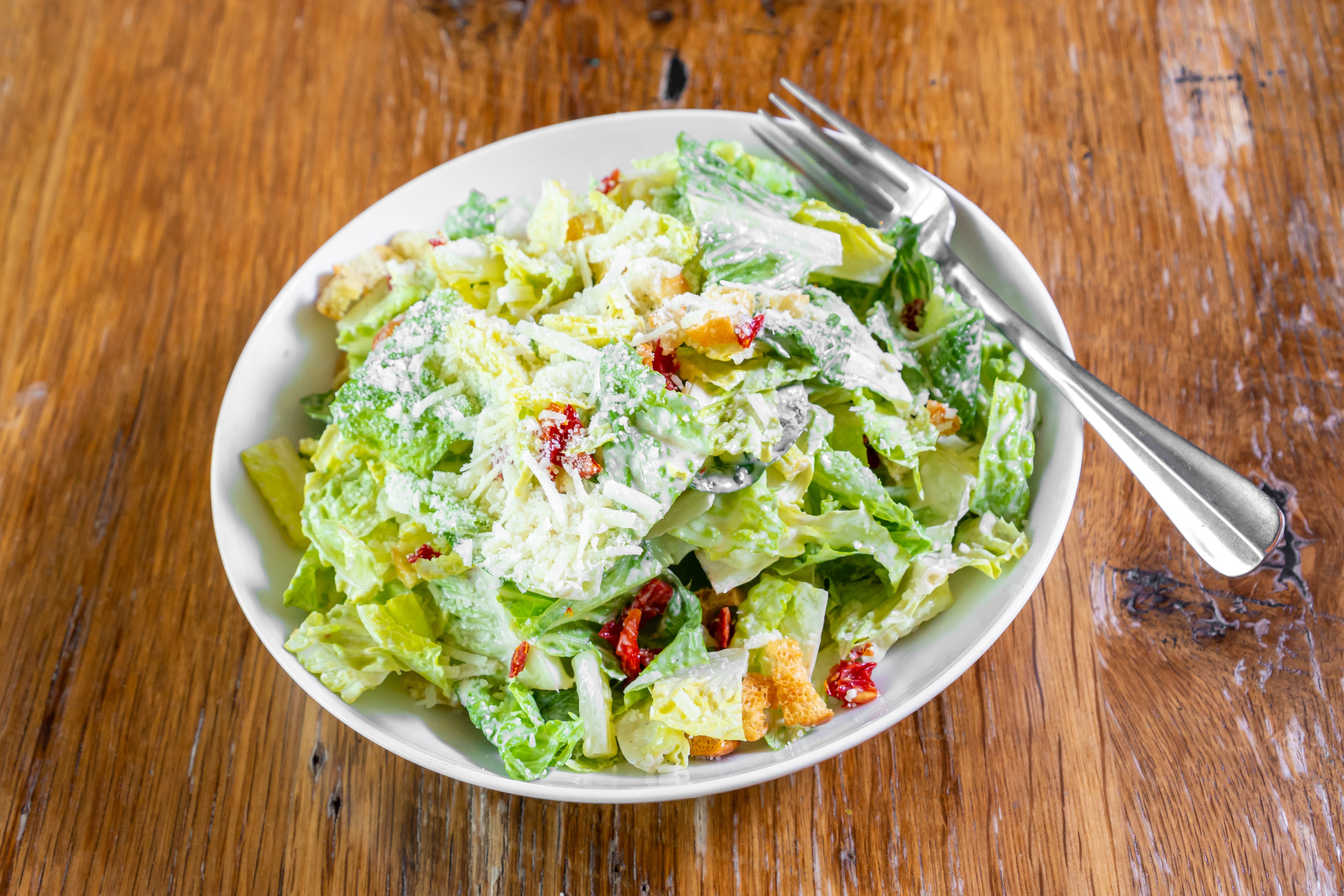 Order Classic Caesar Salad - Salad food online from Enza Pizzeria store, Wyndmoor on bringmethat.com