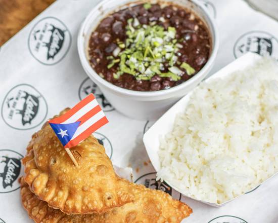 Order Empanadas (2 pcs) food online from Lechon Latin BBQ Joint store, Raleigh on bringmethat.com