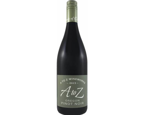 Order A to Z Wineworks, Pinot Noir (2019) · 750 mL food online from House Of Wine store, New Rochelle on bringmethat.com