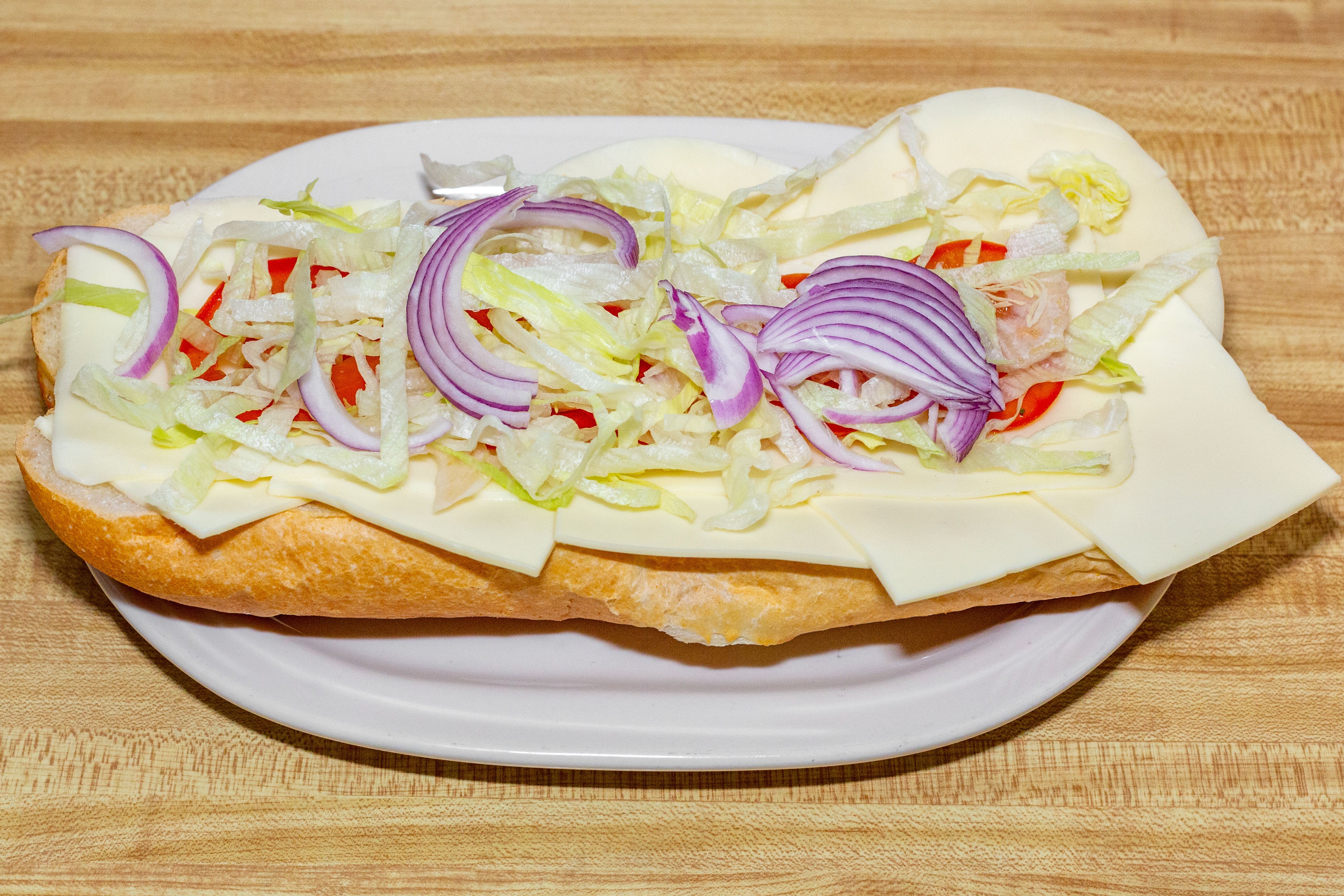 Order Mixed Cheese Hoagie Sandwich - Sandwich food online from Capri Pizza store, Sicklerville on bringmethat.com