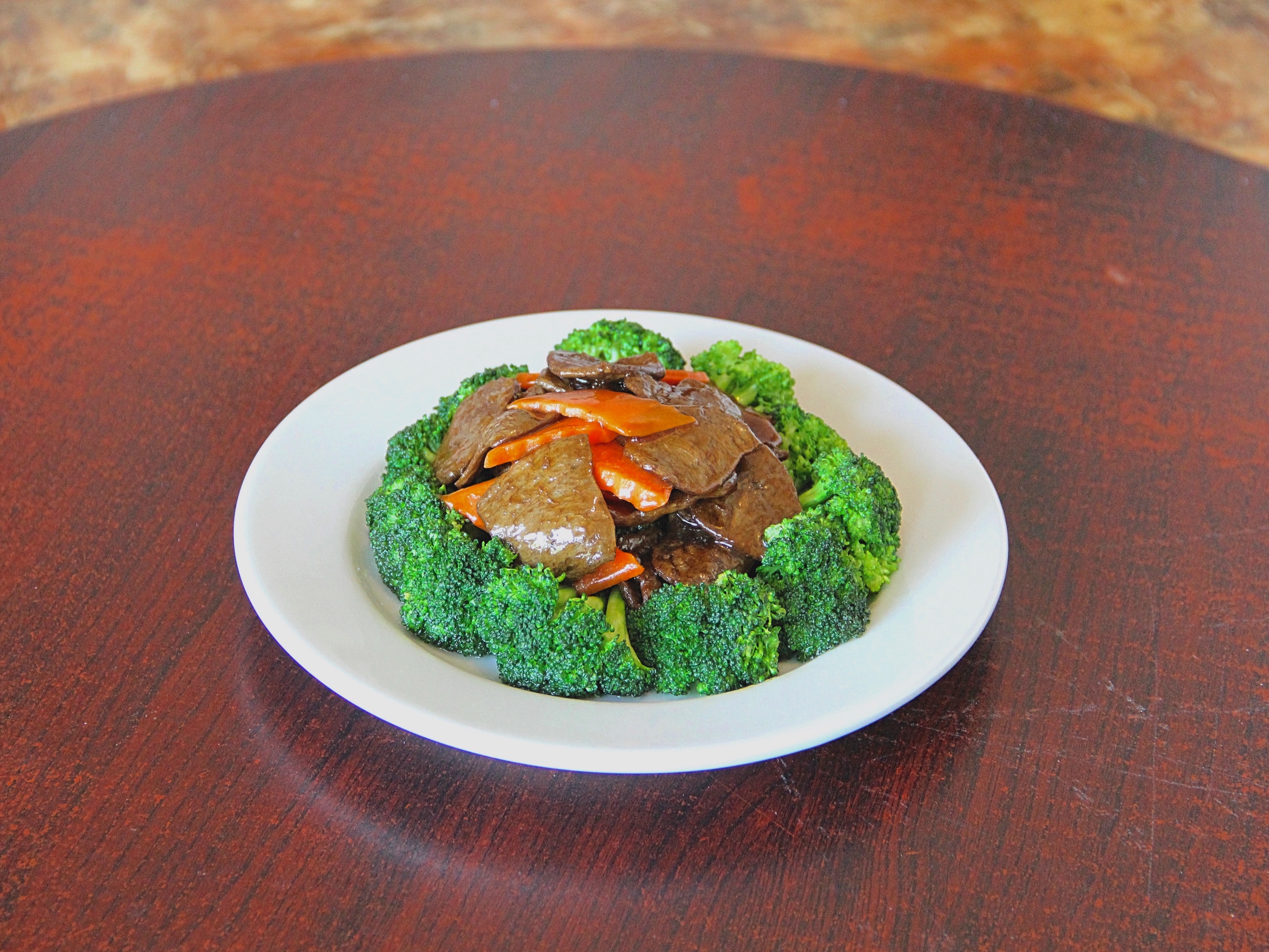 Order Veggie Beef Broccoli food online from House Of Fortune Vegetarian store, Rowland Heights on bringmethat.com