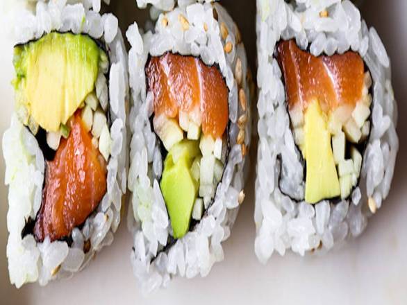 Order Salmon Avocado Roll food online from Maneki Neko Express store, Arlington on bringmethat.com