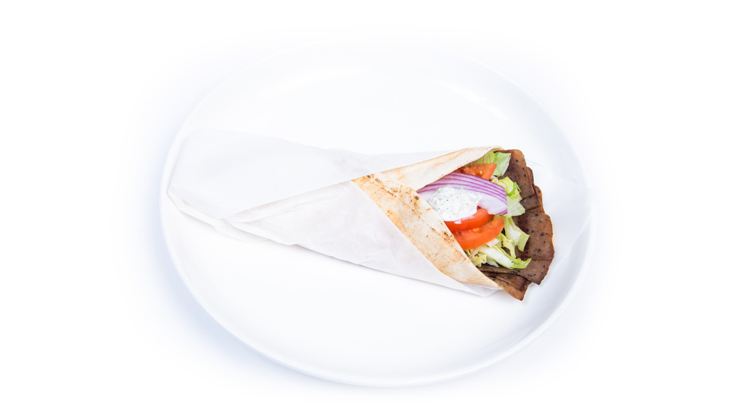 Order  Gyro Wrap food online from Fadi Mediterranean Grill store, Katy on bringmethat.com