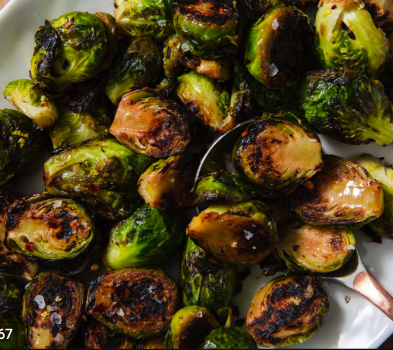 Order Roasted Brussels Sprouts food online from Branded Saloon Catering store, Brooklyn on bringmethat.com