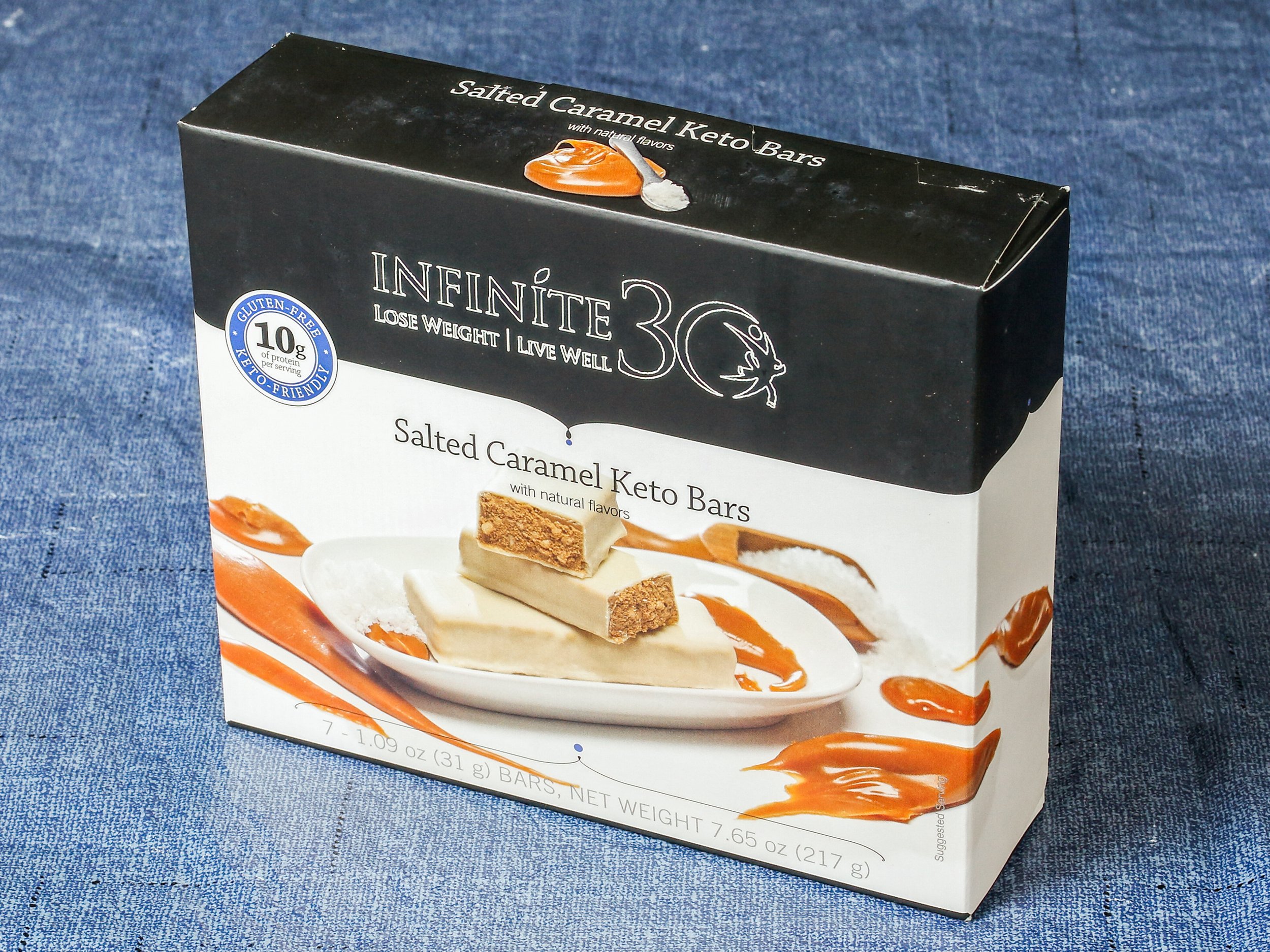 Order Salty Caramel Keto Bars food online from Infinite30 Weight Loss and Wellness store, Raleigh on bringmethat.com
