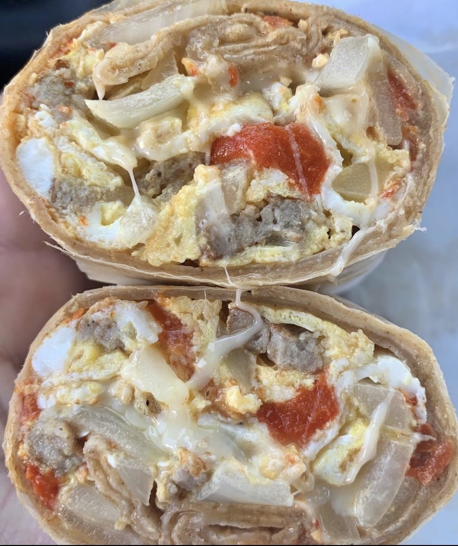 Order Special: Italian Breakfast Wrap food online from Max Bialystok & Company store, Long Beach on bringmethat.com