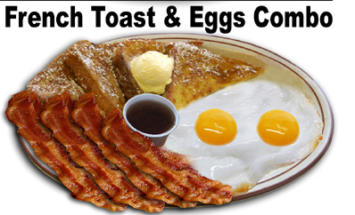 Order French Toast and Eggs  food online from Yellow Basket store, Victorville on bringmethat.com