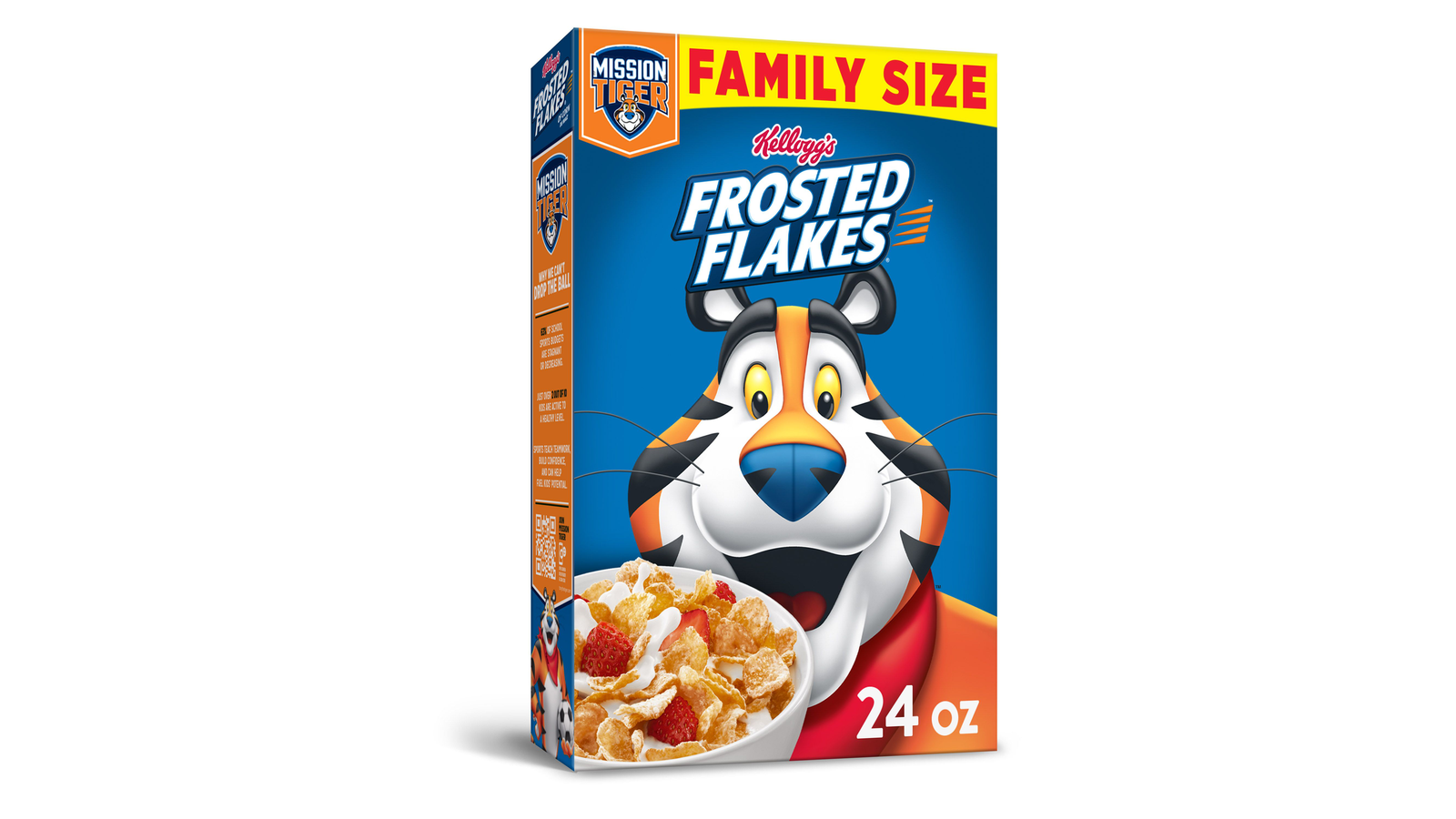 Order Kellogg's Frosted Flakes Breakfast Cereal, Original, Family Size, Fat Free Food, 24oz food online from Lula Convenience Store store, Evesham on bringmethat.com