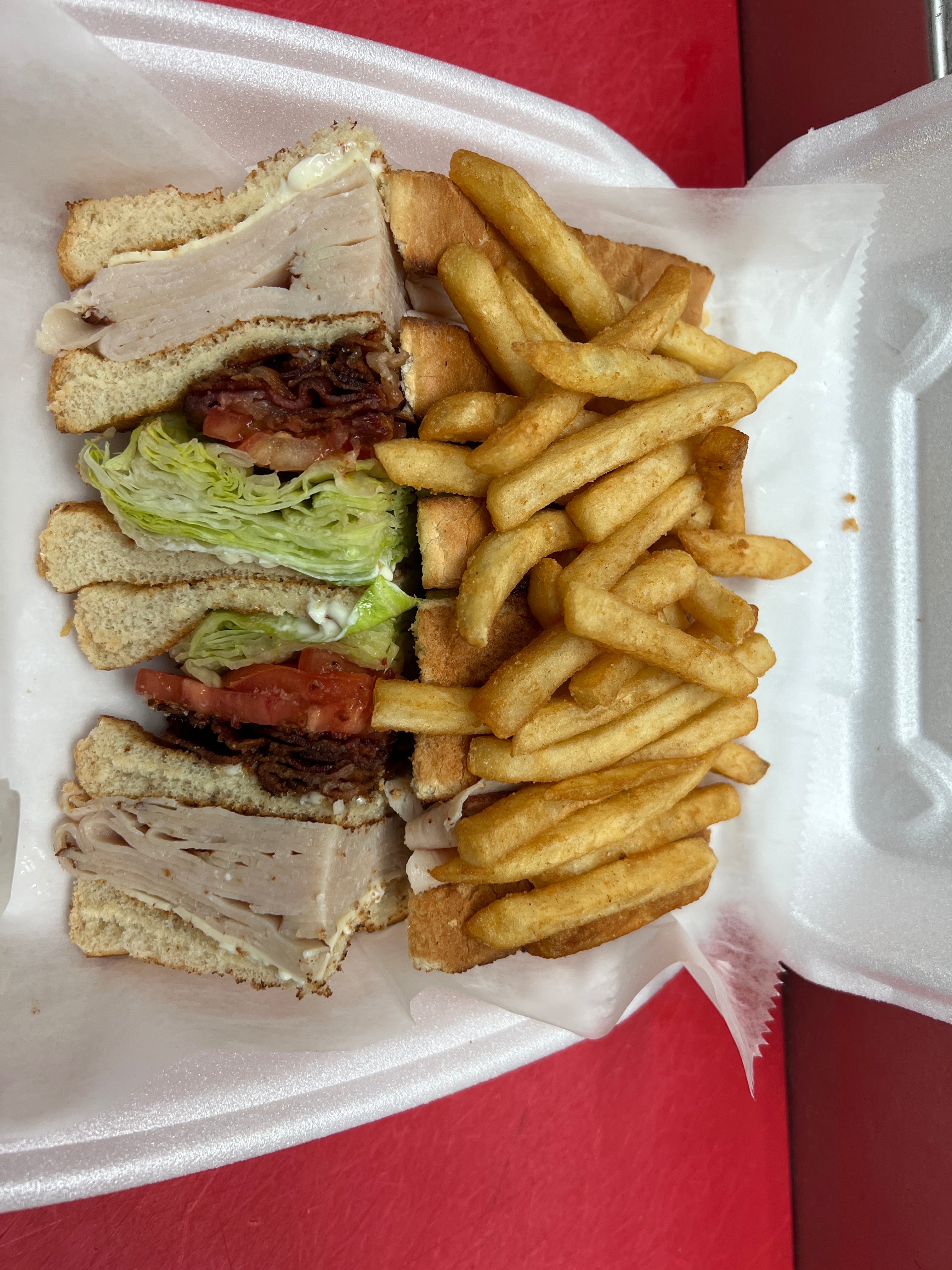 Order Turkey Club - Sandwich food online from A-1 Pizza store, Hartford on bringmethat.com
