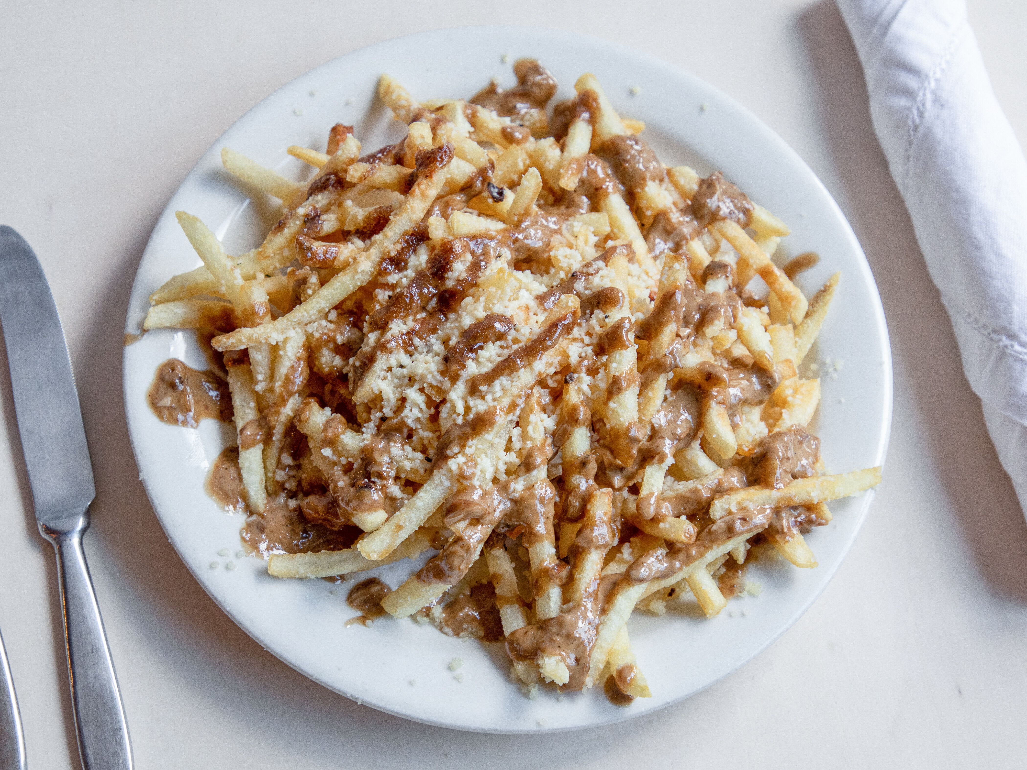 Order Truffle Garlic Parmesan Frites food online from The Hollow Bar & Kitchen store, Albany on bringmethat.com